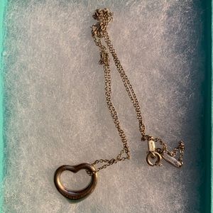 Tiffany Open Heart Necklace
